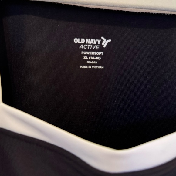 Girl’s Black/White Athletic Dress - Picture 3 of 5